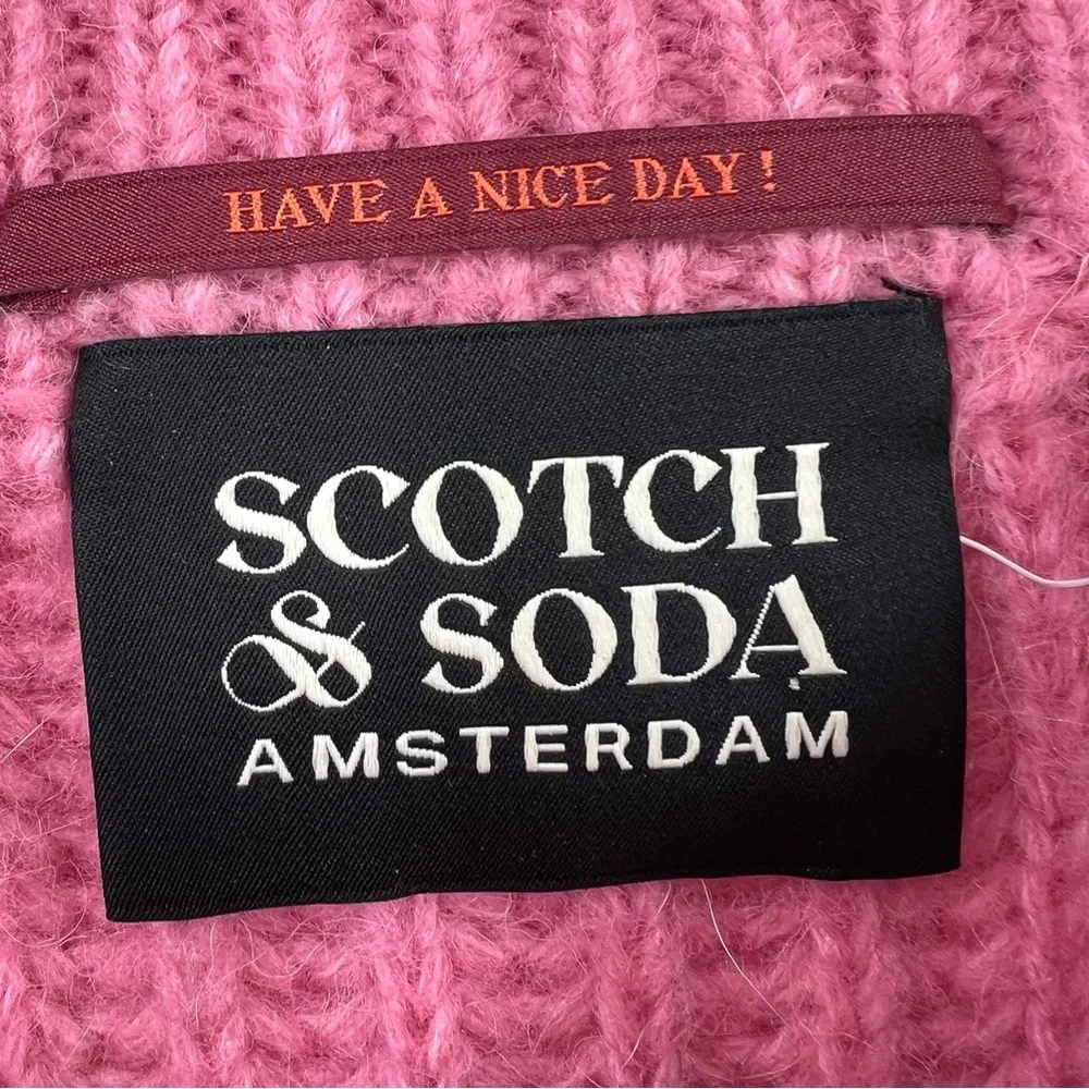 Scotch & Soda NWT Chunky Knit Color-blocked Sweater size XL